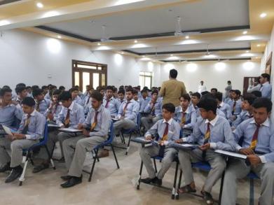The National Outreach Programme Team reached out to various students in Mianwali