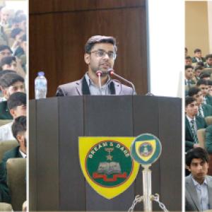 NOP Team Attends Session at Karnal Sher Khan Cadet College Swabi